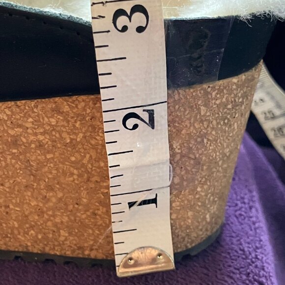 Birkenstock Papillio shearling clogs, wedge heel - Picture 6 of 6